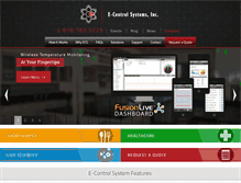 Tablet Screenshot of econtrolsystems.com